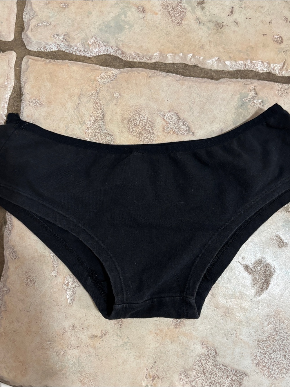 Vintage Y2K Hustler booty shorts panty hardcore since 74 medium black - Picture 2 of 3